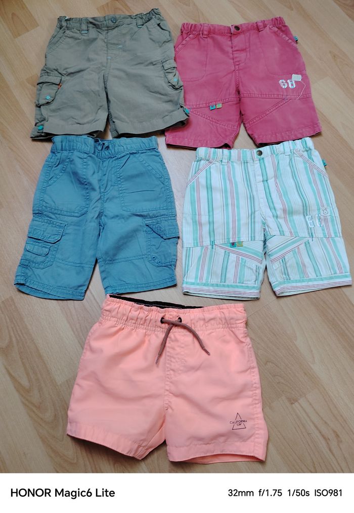 Lot short 18 mois