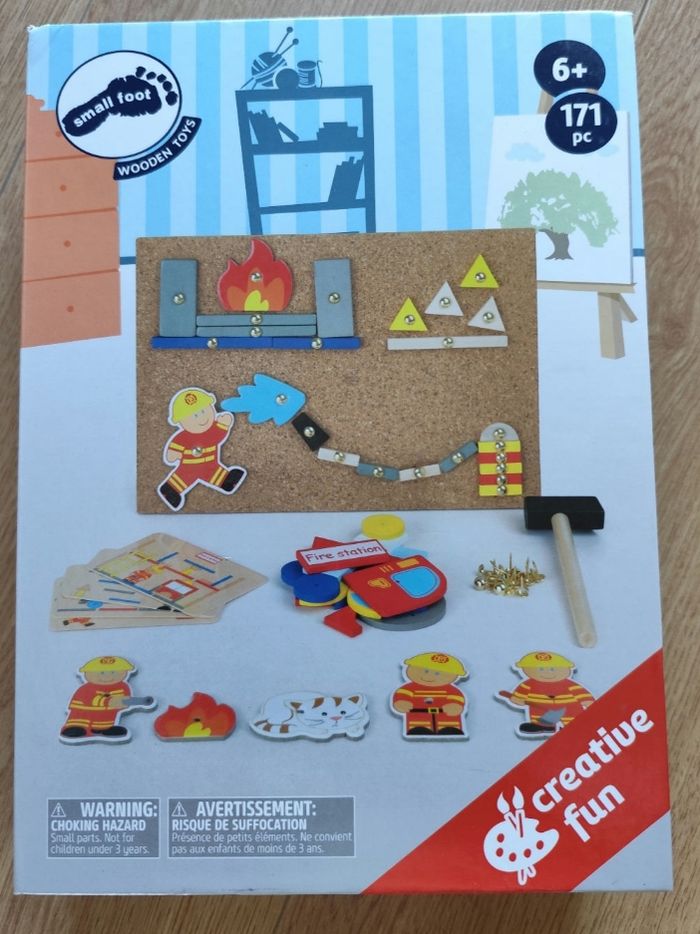 Jeu créatif pompier