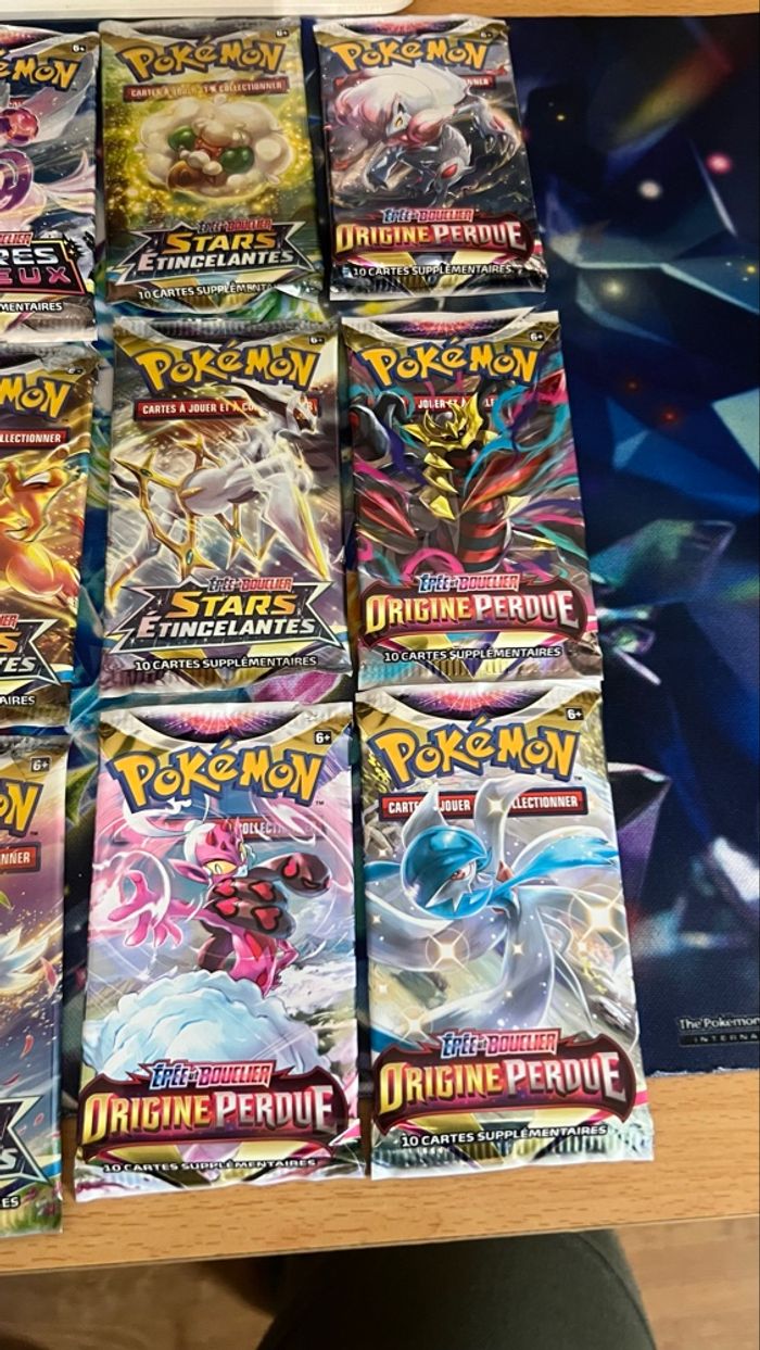 Lot de booster Pokémon ouvert série Épée et bouclier - photo numéro 4