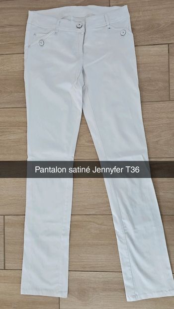 Pantalon satiné