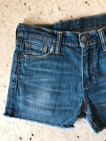 Short en jean Lévis W30