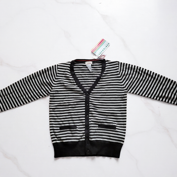 Gilet marin rayé pour enfant - Vertbaudet NEUF 8 ANS