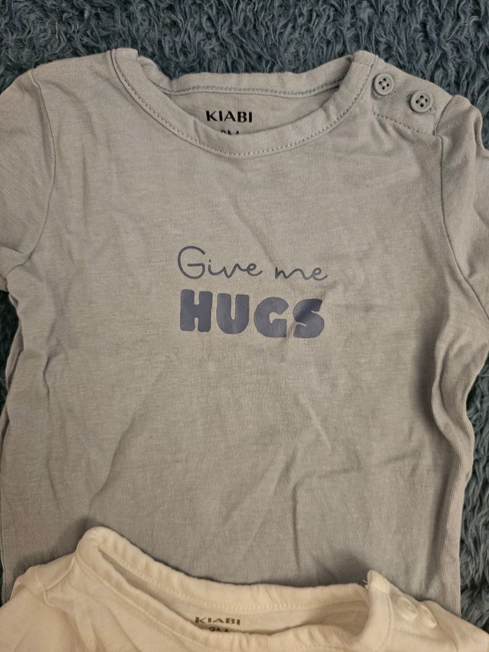 Lot de t-shirt pour bébé garçon 3mois/62cm - photo numéro 5
