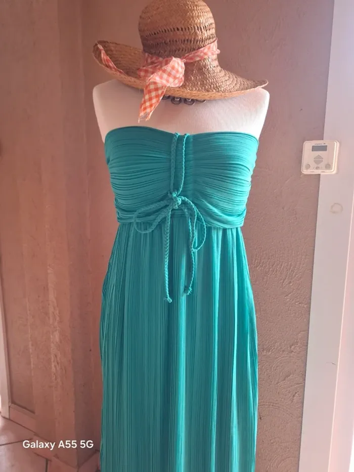 Robe longue à bustier M - photo numéro 7