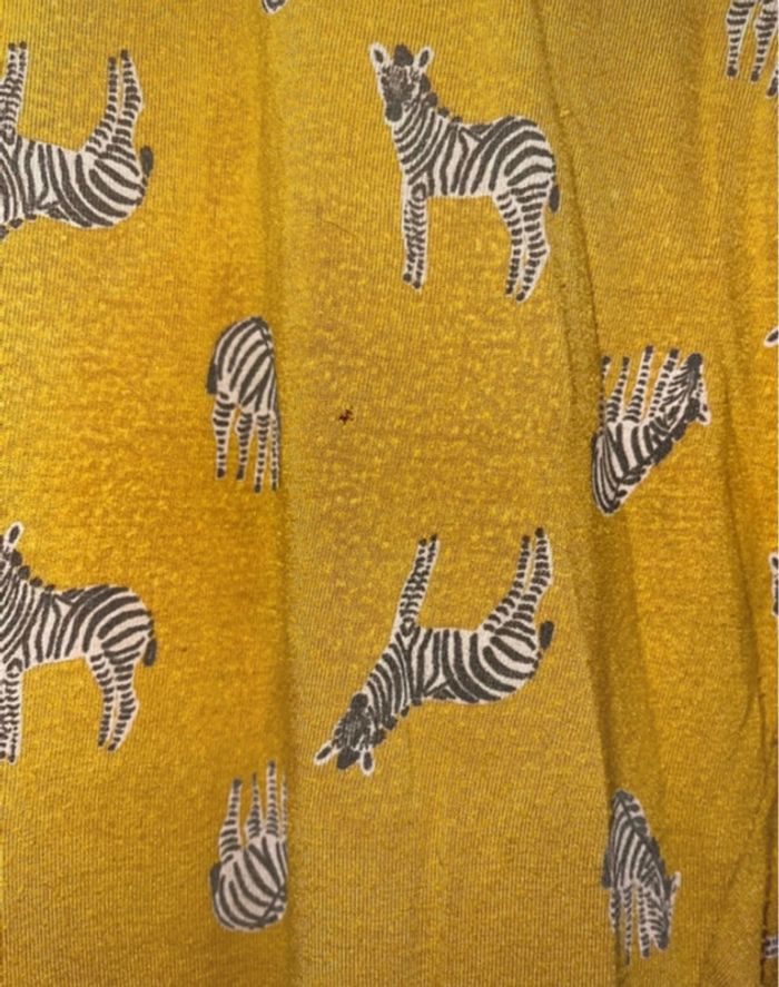 Pantalon de pyjama, jambe, large, motif zèbre taille XL etam en bon état - photo numéro 4