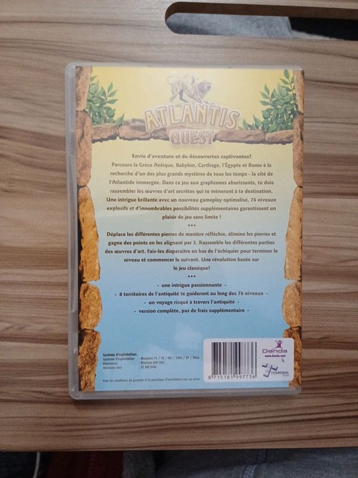 Jeu pc: Atlantique quest. (En très bon état) - photo numéro 2