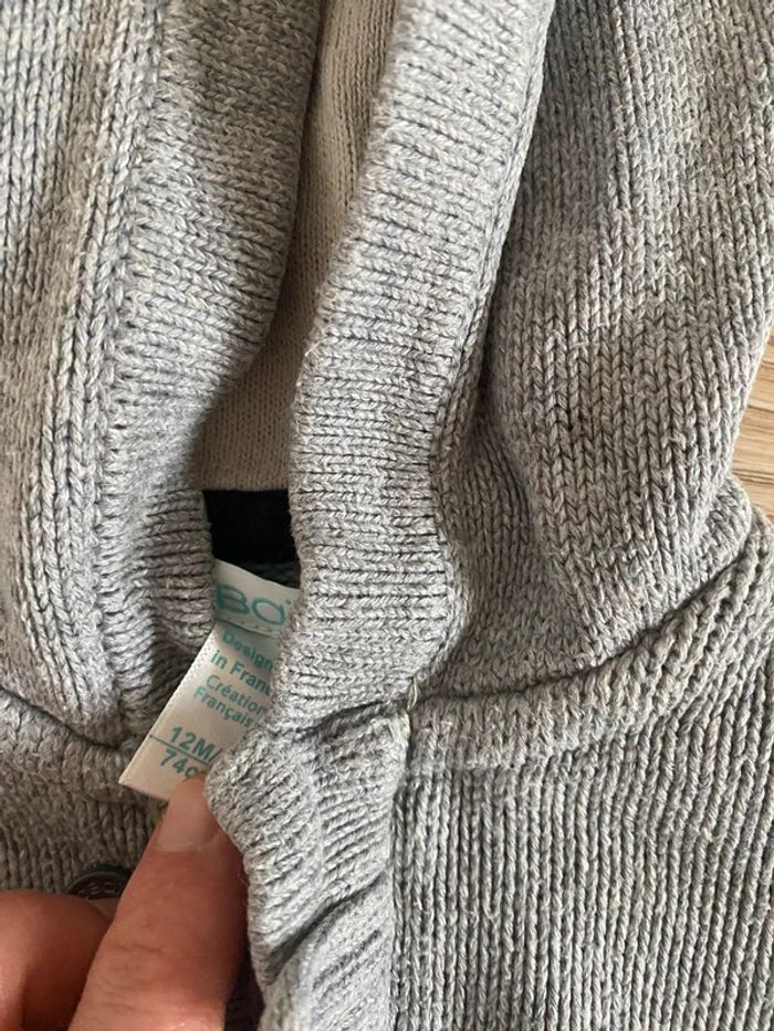 Gilet obaibi 12 mois très bon etat - photo numéro 4