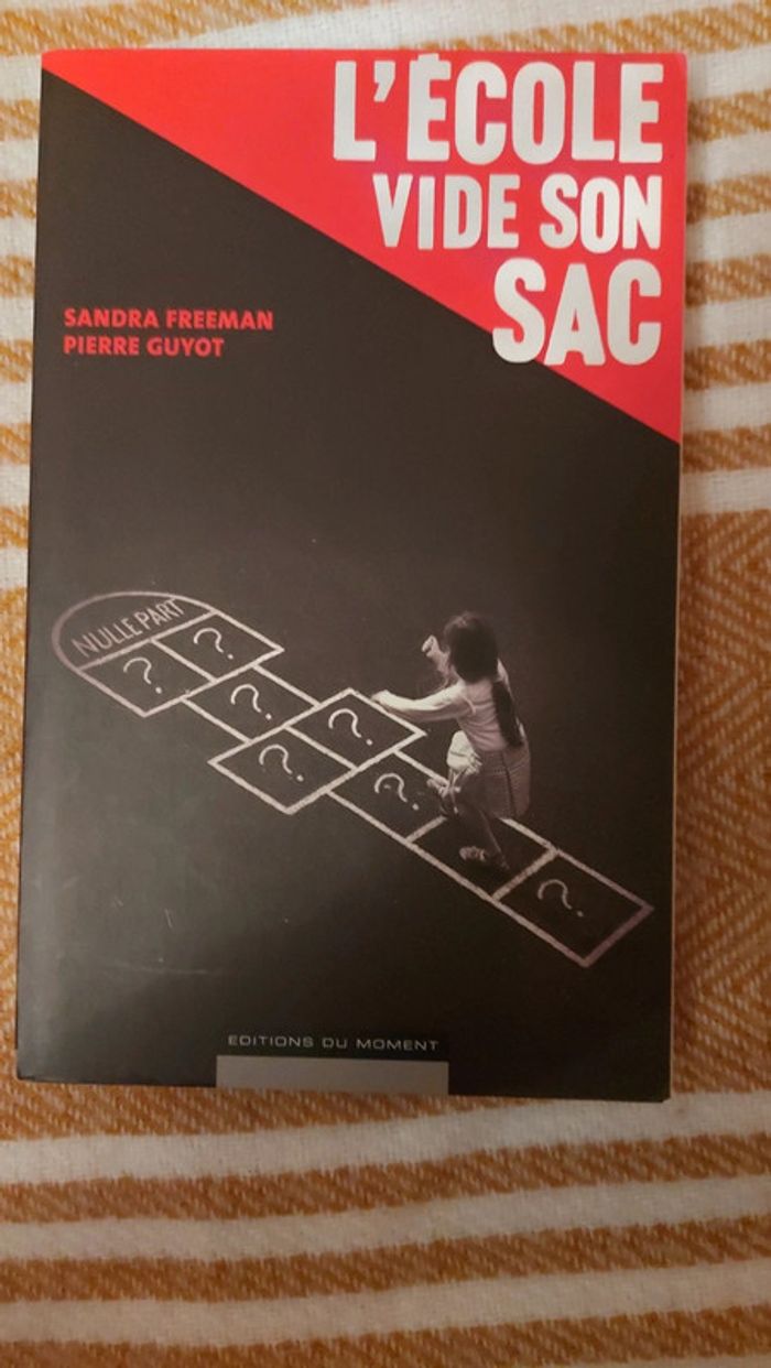 L´école vide son sac.