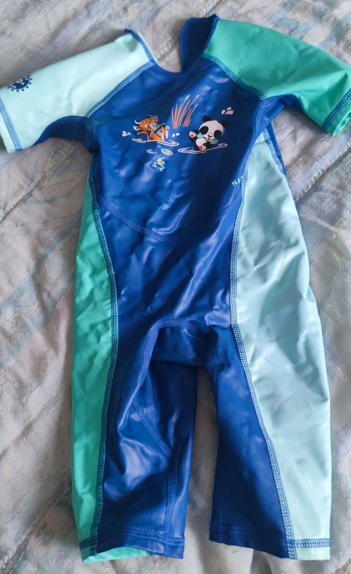 Combinaison anti uv bébé mixte 18M