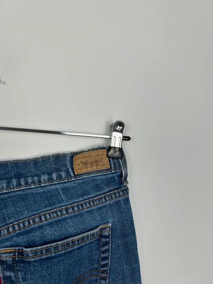 Jean Levi's Femme Bleu W30 | 505 Straight Leg | Taille FR40 | Très Bon État LF003 - photo numéro 3