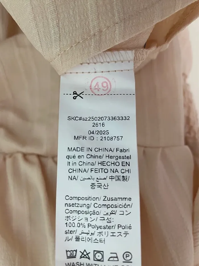 Robe beige Shein taille 2XL - photo numéro 5