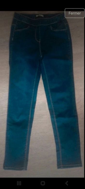 Jean skinny taille élastique 10 ans gémo