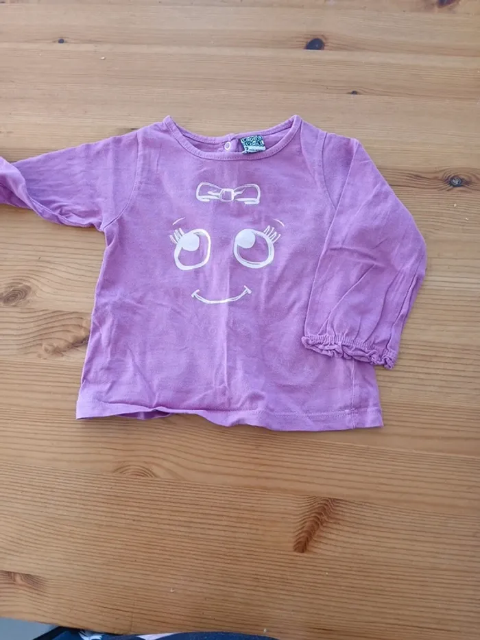 2 t-shirt manches longues tape à l œil - photo numéro 5