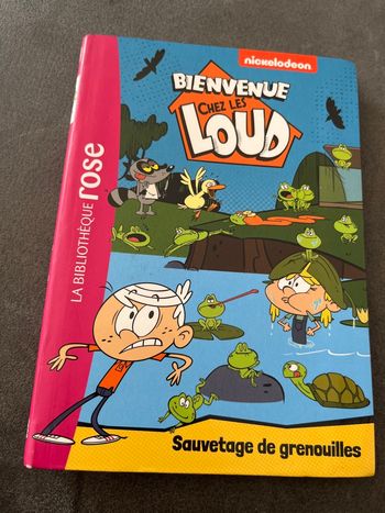 Livre bibliothèque rose bienvenue chez les loud tome 15
