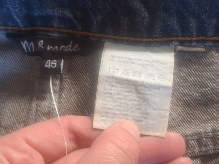 Jupe en jean neuf sans étiquette MS Mode Taille 46 - photo numéro 7