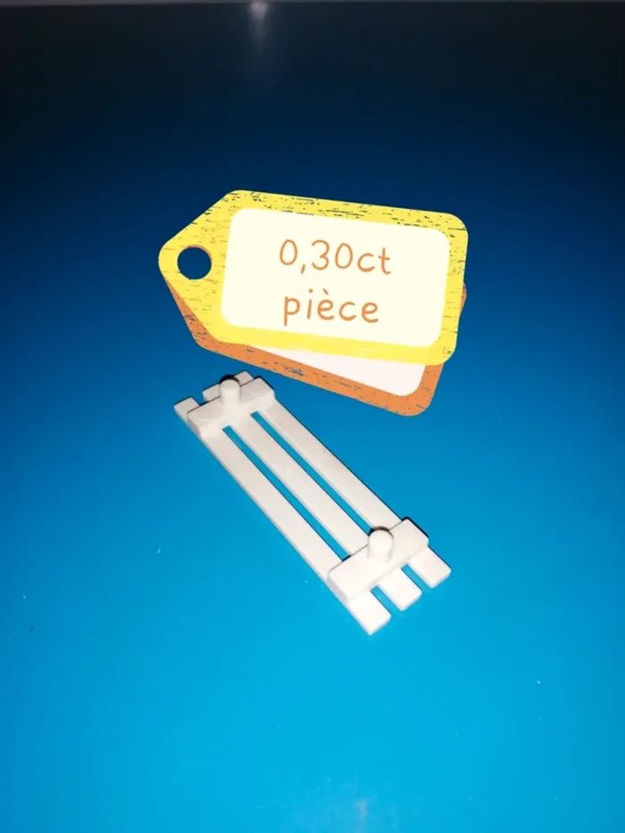 Thème* pièce détachée/ grille blanche - photo numéro 4