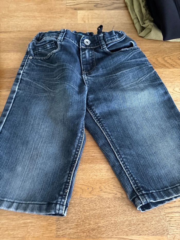 Lot de 2 shorts en jean garçon 8 ans - photo numéro 2