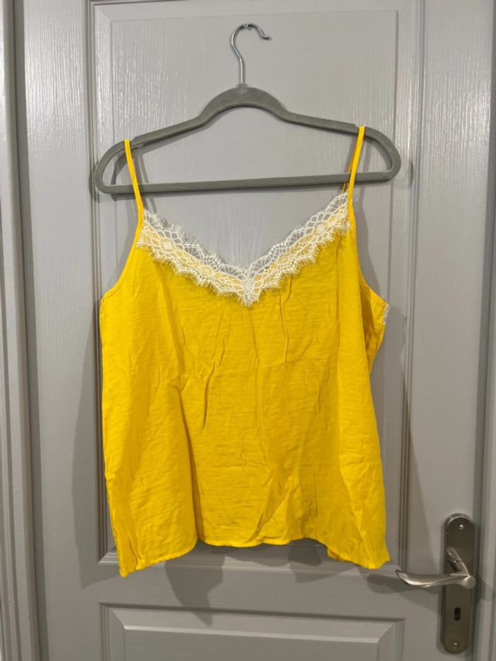 Débardeur jaune