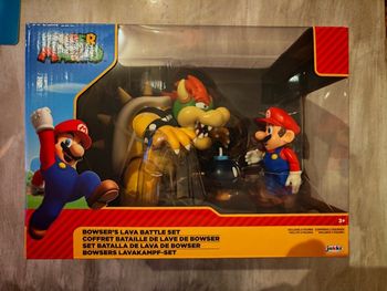 Super Mario, Coffret figurines Bataille de lave de Bowser