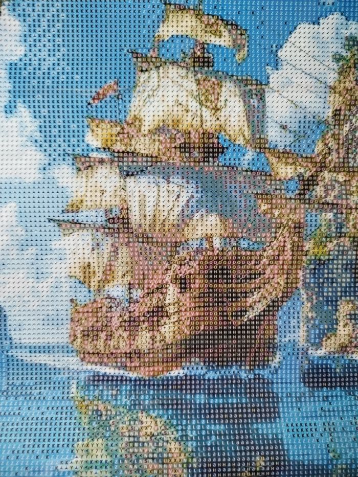 Diamond painting bateau pirate paysage #S334 - photo numéro 2