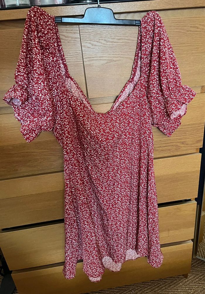 Robe fleuries manches courtes bouffantes Shein - photo numéro 6