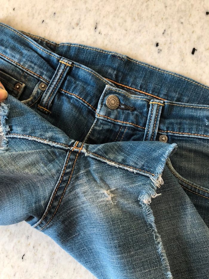 Short en jean Lévis W30 - photo numéro 10