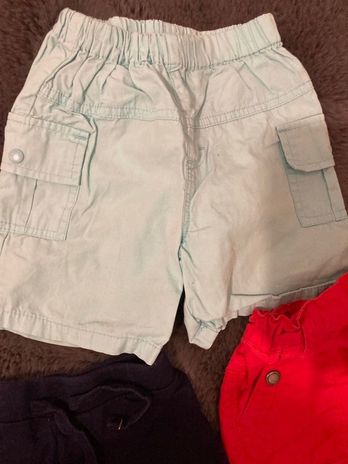 Lot shorts 18 mois garçon – Vertbaudet / Babybol – été