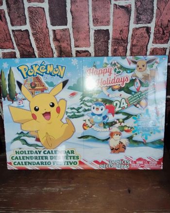 Calendrier de l'avent pokémon