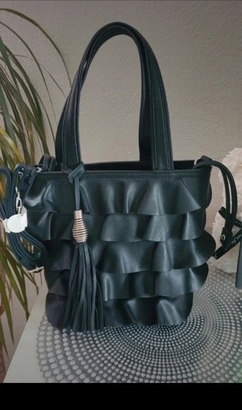 Sac à main noir David Jones