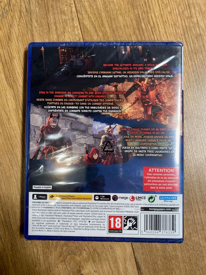 Aragami 2 - PS5 - jeu neuf sous blister - photo numéro 5