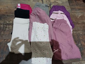 Lots de 5 pantalons + 4 leggings