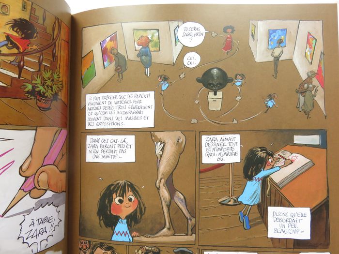 BD jeunesse : Le secret de Zara (Fred Bernard & Benjamin Flao) - photo numéro 6
