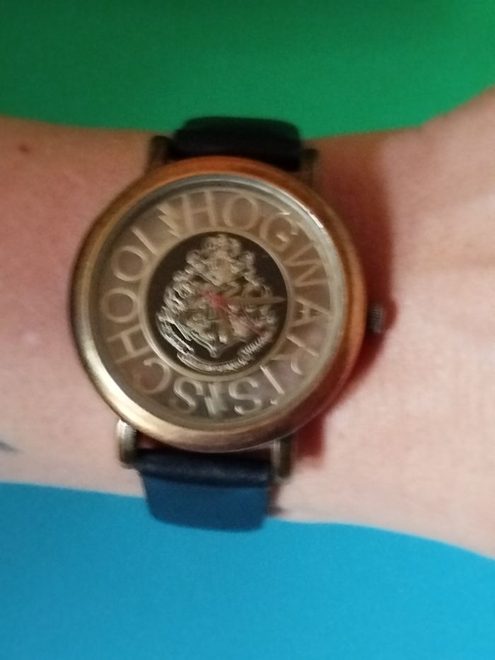 Montre Hogwarts school bronze crest - photo numéro 9