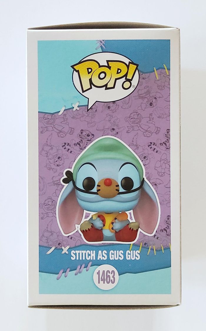 Funko POP Stitch as Gus Gus #1463 Exclusive - Disney - Figurine Vinyle - photo numéro 4