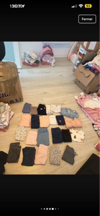 Vêtement fille 0-12 mois 