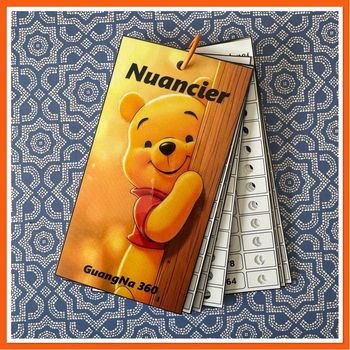 Nuancier guangna 360  numéroté 