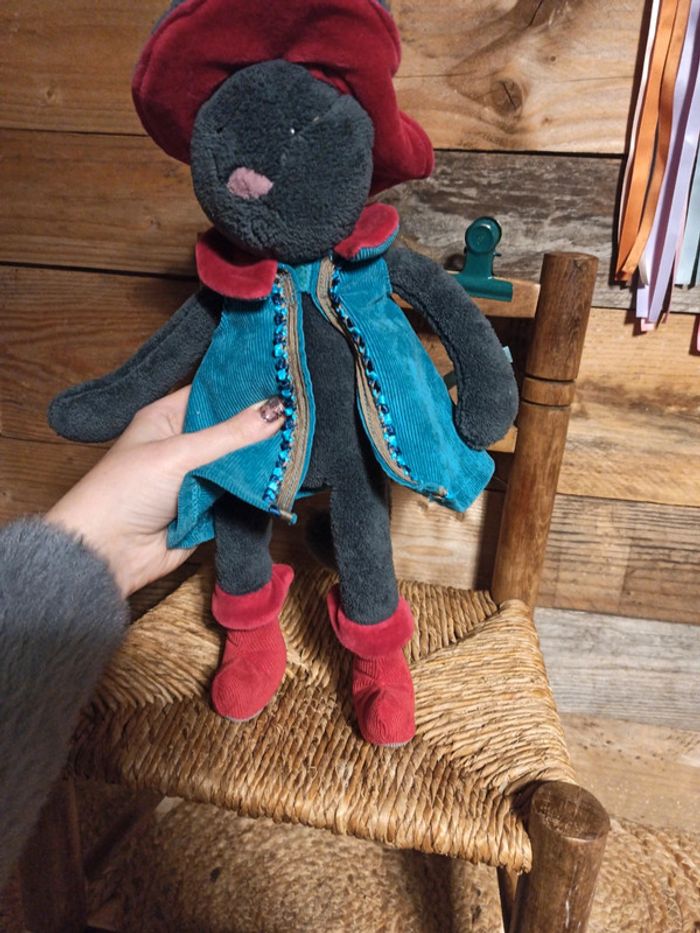 Peluche le Chat botté Moulin roty tbe - photo numéro 6