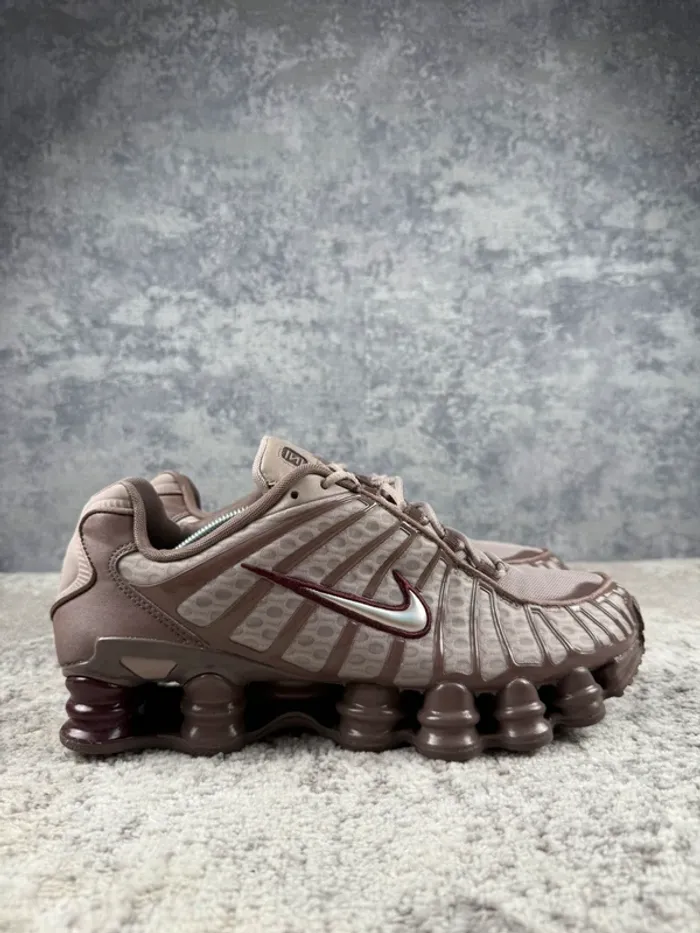 Nike Shox TL Pumice Night Marron - Brown / Bordeaux - photo numéro 3