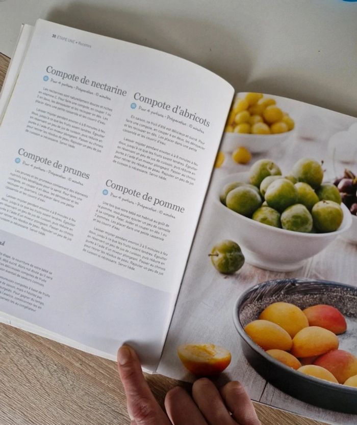 Livre de recette -petit plat pour bébé- bon état - photo numéro 2