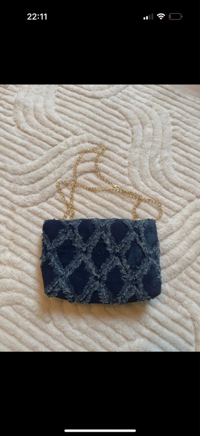 Sac à main jean - photo numéro 2