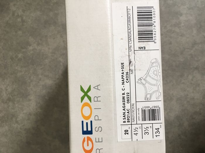 Sandales navy royal Geox - photo numéro 2