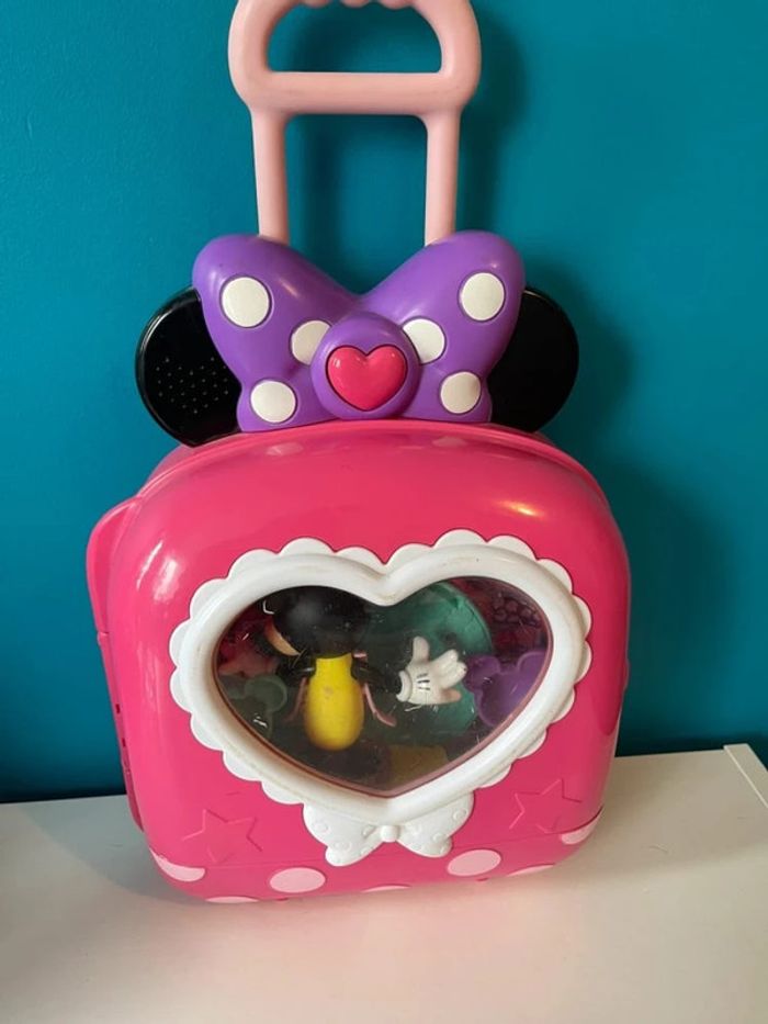 Valisette minnie sonore avec figurines et accessoires - photo numéro 3