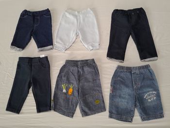 Lot pantalons garçon 3 mois