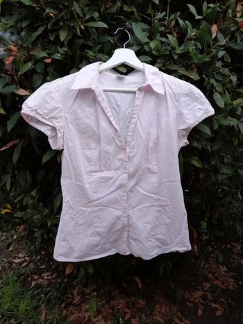 Camaieu chemisier rose taille 40