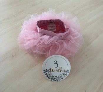 Jupe tutu rose taille 3 mois