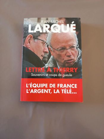 Livre Lettre à Thierry