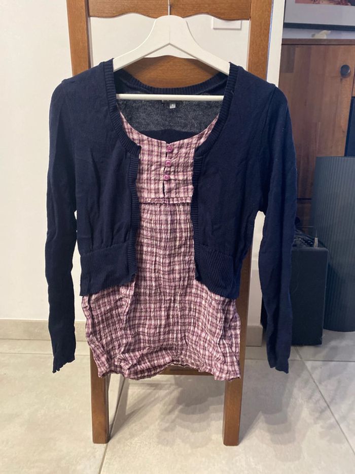 Tunique pull m Phildar