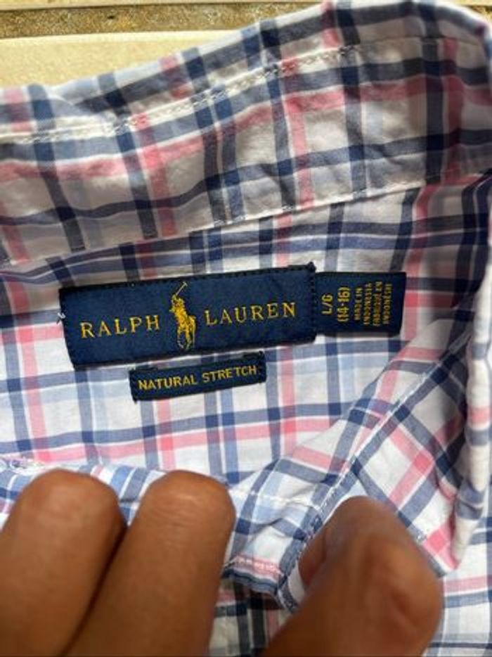 Chemise Ralph Lauren à carreaux (14-16 ans) - photo numéro 3