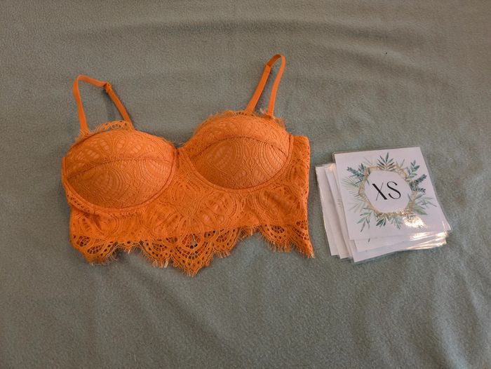 Bralette orange XS