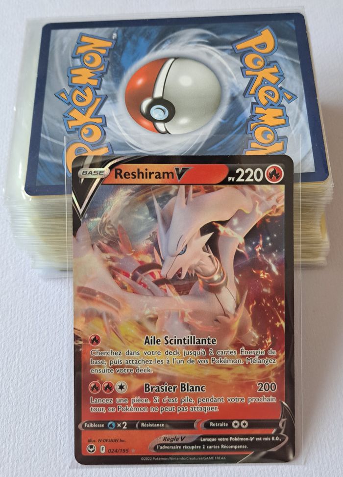 🃏 Lot de 69 cartes Pokémon JCC françaises 2022 Epée et Bouclier Tempête Argentée